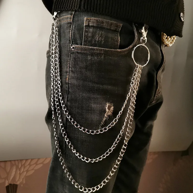 Body Jewelry Retainers - Metalen riemketting HipHop Rock Punk Hook