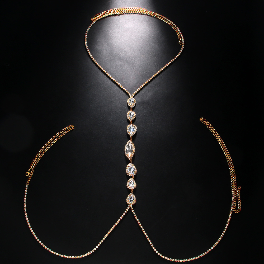 Mode Sexy Waterdruppel Ketting - Body Jewelry Necklace recensie en prijs
