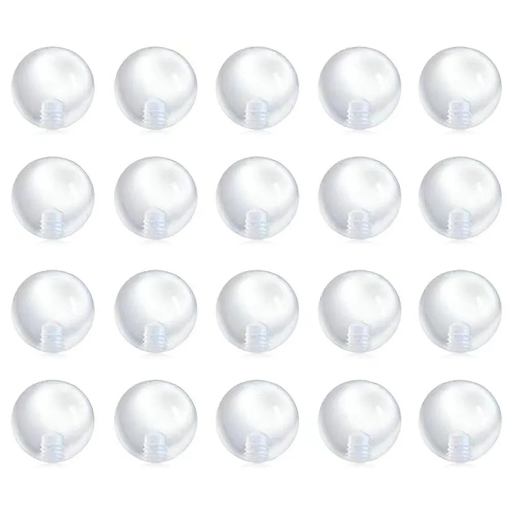 100 Stuks Transparante Vervang - Body Jewelry Replacement Ball recensie en prijs