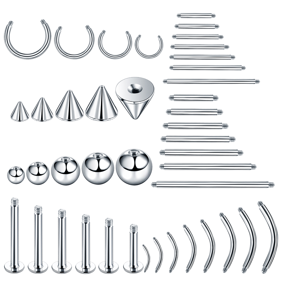 100 stks/partij Stalen Oorbel  - Body Jewelry Replacement Ball recensie en prijs