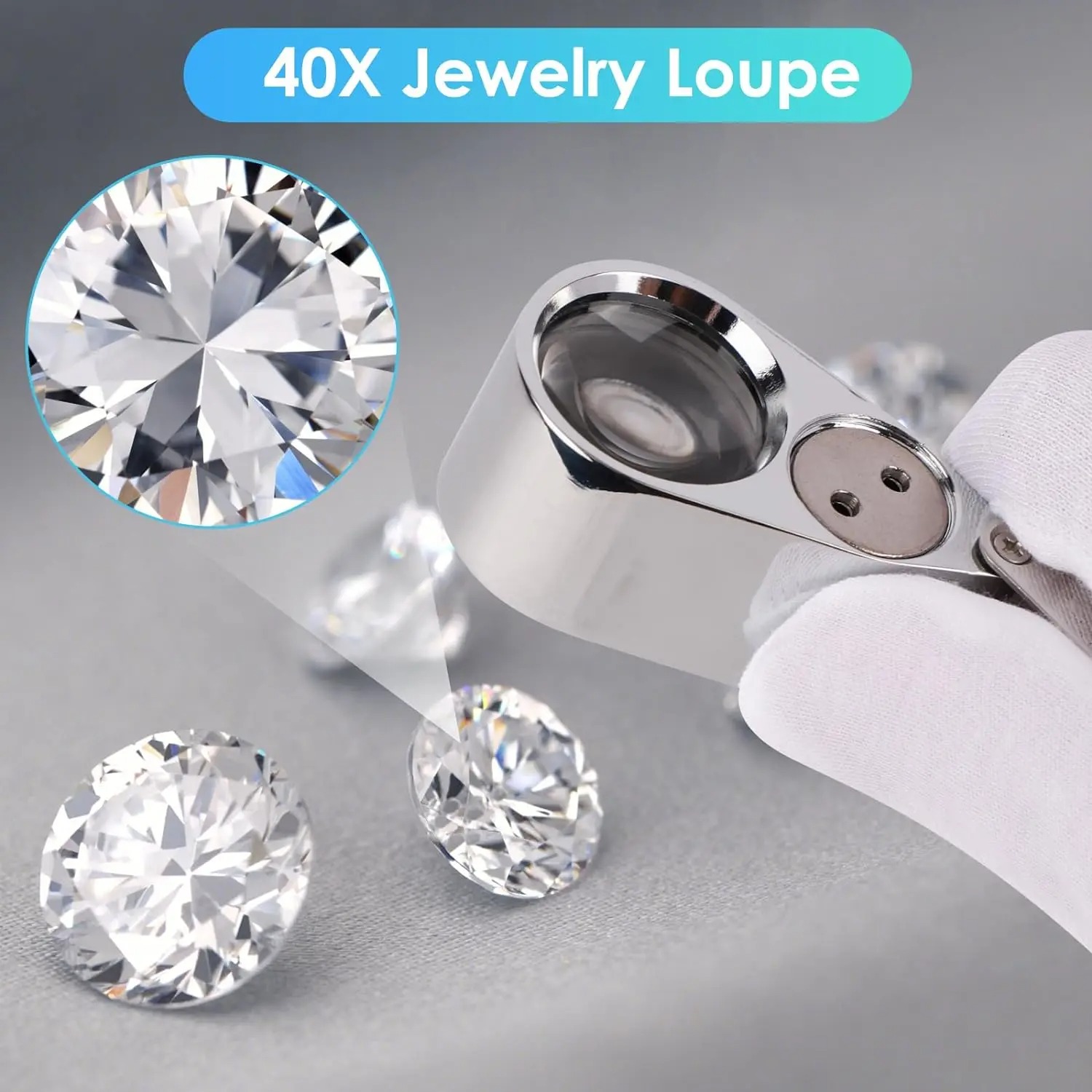 40X verlichte loep met LED UV- - Body Jewelry Repair recensie en prijs