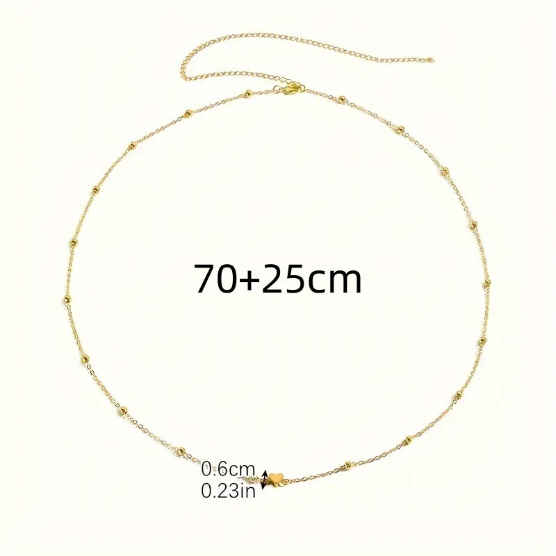 Sierlijke gouden hartvormige t - Body Jewelry For You recensie en prijs